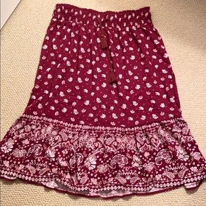 Sonoma Midi Skirt NWT